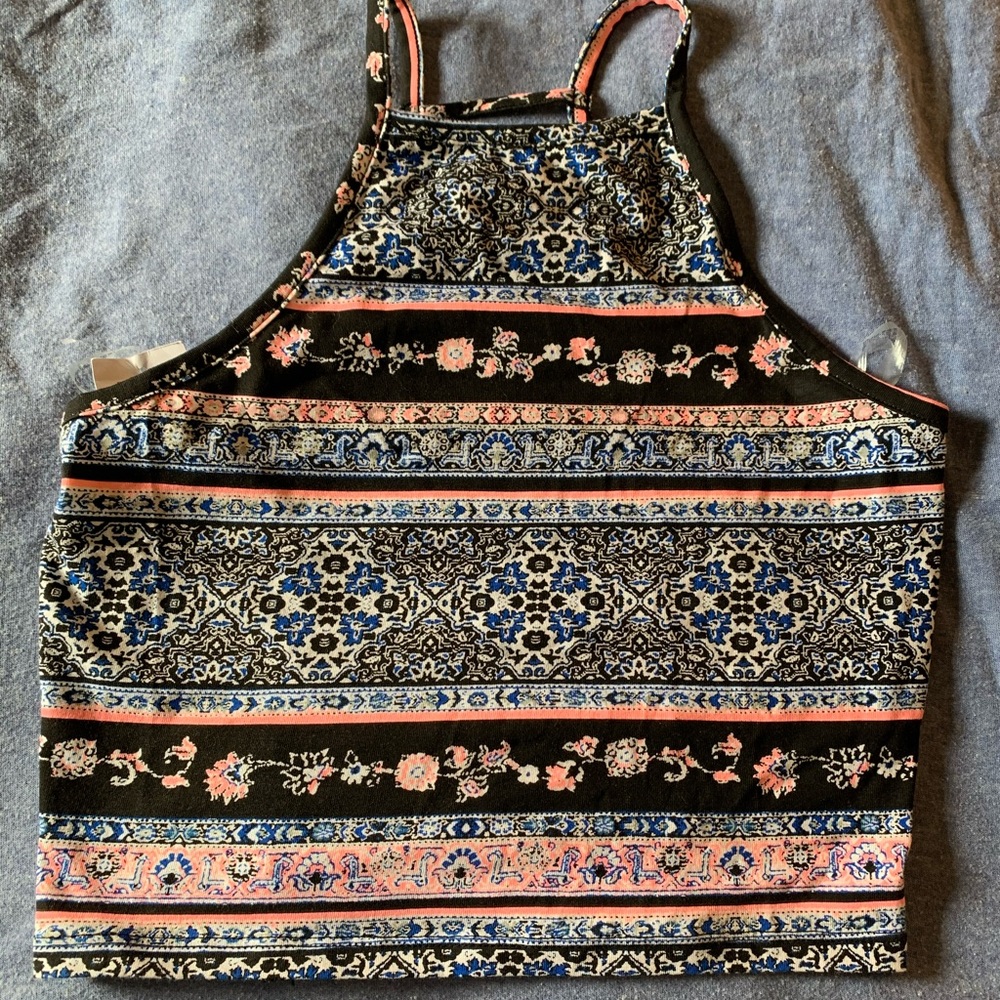 Charlotte Russe Open Back Tank